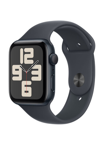 Смарт-годинник Watch SE 2 (2024) GPS 44mm Midnight Aluminium Case with Midnight Sport Band - M/L (MXEK3QH/A) Apple (370607335)