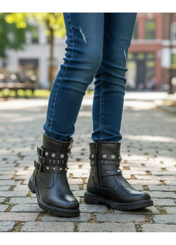 Демісезонні ортопедичні черевики для дівчинки, осінні утеплені хайтопи, утеплені демічеревики на флісі Вістеп Weestep (365711184)