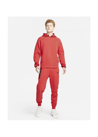 Худі чоловіче Hoodie Pullover Sportswear Tech Fleece Orange Nike (364662751)