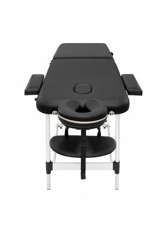 Масажний стіл складний Massage Table Alu W60 Black (P-5907739318374) 4FIZJO (301733401)