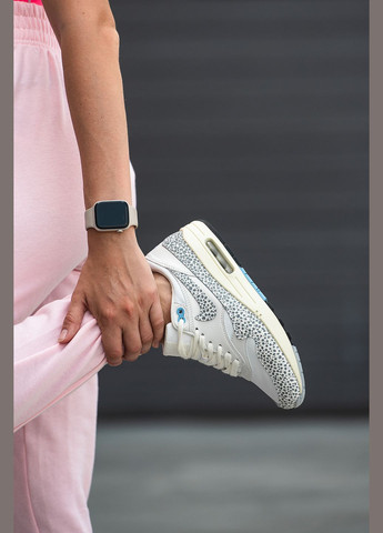 Комбіновані осінні кросівки жіночі Nike Air Max 1 Safari