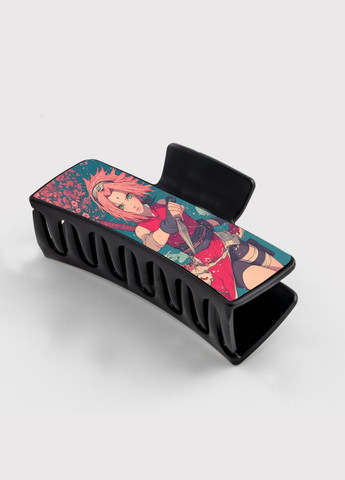 Заколка крабик для волос Аниме Наруто #0003 черный No Brand (315631428)