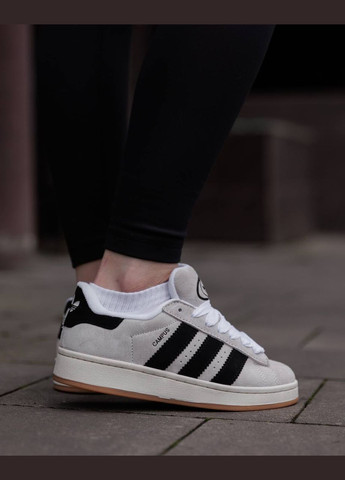 Серые стильные женские кеды No Brand