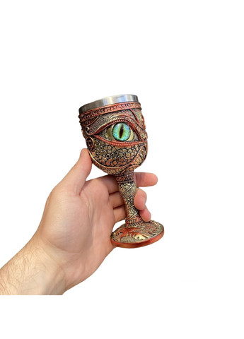 Бокал для вина 3D Глаз Зеленый Home (294613664)