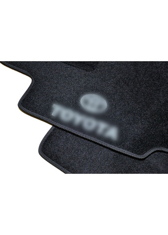 Ворсовые коврики в салон для Тойота Камри/Toyota (2001-2006) /Чёрные, кт 5шт Beltex Camry (360615766)