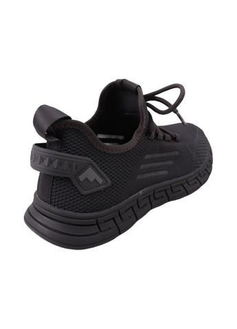 Чорні кросівки чоловічі чорні текстиль Brooman 1036-25LK