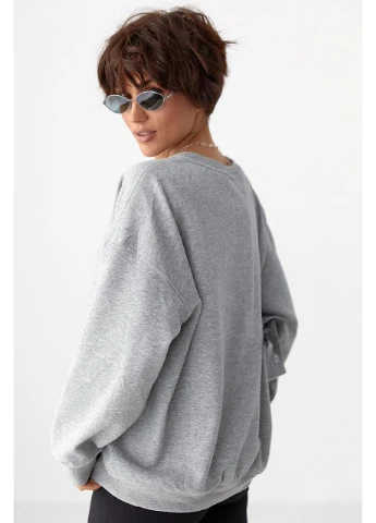 Однотонний світшот з плюшевим начісом цвет, ONE SIZE (є розміри) No Brand (386406131)