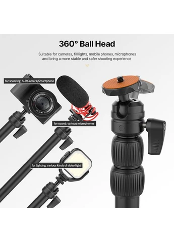 Штатив-держатель Camera Desk Mount (UV-2731 ) Black Ulanzi LS10 (381578629)