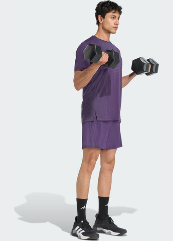 Фиолетовая футболка airchill adidas