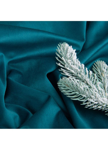 Тканина велюр однотонний Вайлет 150 см 290 г/м2, для одягу, суконь, костюмів, спідниць мор хвиля IDEIA (361077525)