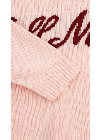 Світло-рожевий джемпер з принтом жіночий wbc08630 shop (2888000019059) LAWA