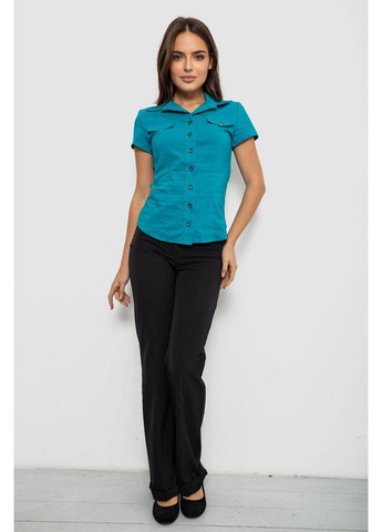 Бирюзовая кэжуал рубашка Ager