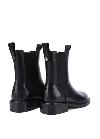 Осенние женские ботинки e286-k729r черная кожа MIRATON