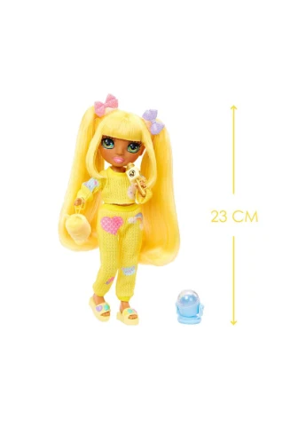 Кукла серии "Junior High PJ Party" Санни с аксессуарами 23 см Rainbow High (385872321)