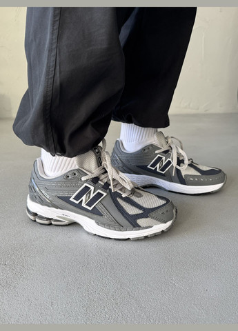 Серые демисезонные кроссовки мужские new balance 1906r grey | нью беланс 1906r серые No Brand