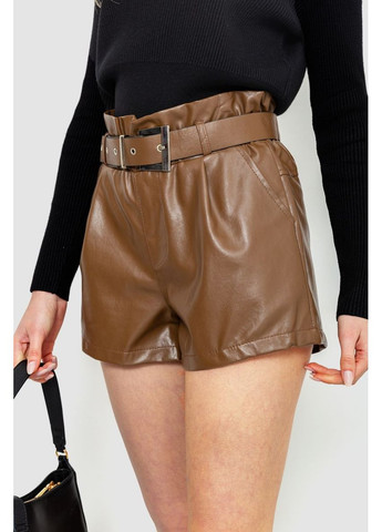 Шорти жіночі з екошкіри з ременем, 186R6739 Ager (361226308)
