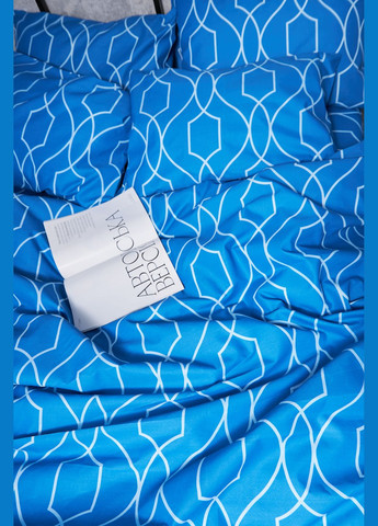 Комплект постільної білизни Микросатин Premium «» Сімейні 160х220х2 наволочки 2х70х70 (MS-820005177) Moon&Star Ocean Breeze (293147827)