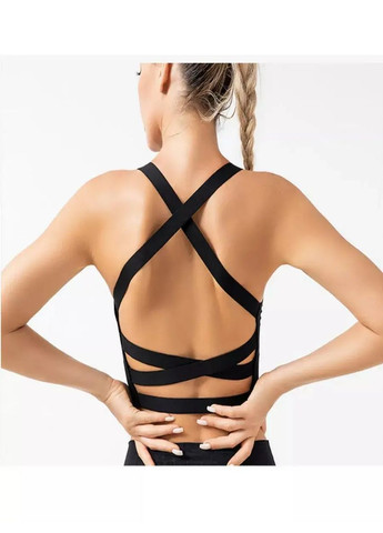 Топ Jill, Спортивний топ в рубчик з чашечками пушап та декоративною спиною,Привабливий жіночій літній топ No Brand Топ Jill рожевий (354331171)