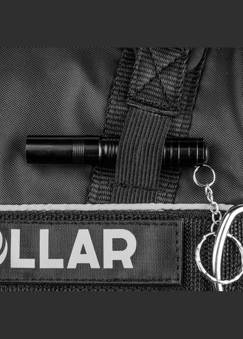 Шлей POLICE з ліхтариком В:70-100см Чорний Dog Extreme (279570069)