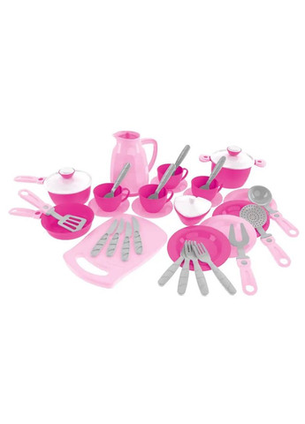 Детский кухонный набор 38 предметов из пластика ТЕХНОК в ассортименте 3275 ТехноК Тех3275 (370651545)