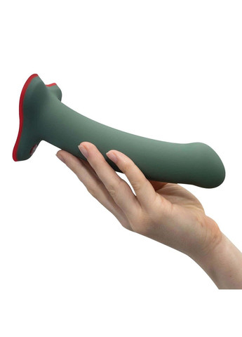 Фалоімітатор MAGNUM, оливковий, дуже гнучкий, довжина 18,3 см, діаметр 3,7 см Fun Factory (314871688)