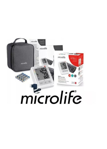 Тонометр BP B3 AFIB + манжета LUX 2242см + сетевой адаптер 6V гарантия 5 лет Microlife (296930576)