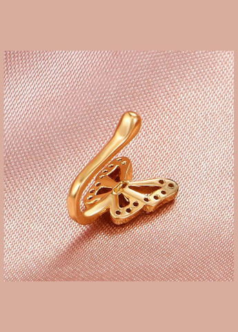 Сережки обманка на крило носа Метелик, легко кріпиться до носа, тримається і не спадає не вимагає проколу No Brand (316681994)