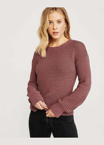 Светло-фиолетовый демисезонный свитер женский - свитер af7068w Abercrombie & Fitch