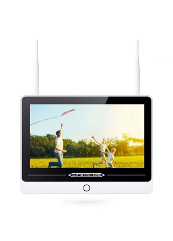 Беспроводной WiFi комплект видеонаблюдения на 4 камеры с монитором ICK-03w, поддержка Tuya, 2 Мп, FullHD uSmart (375460380)