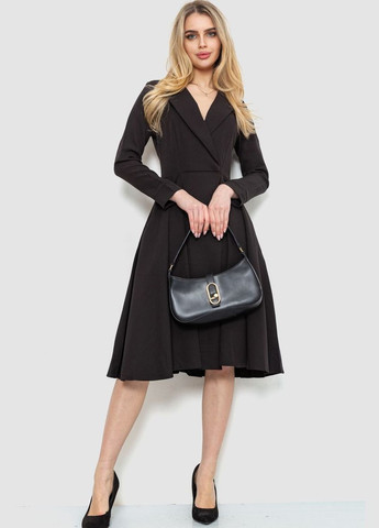 Чорна ошатне плаття, колір хакі, Ager