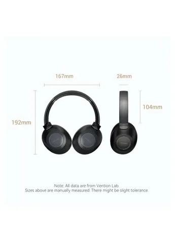 Навушники S11 SoundMate Wireless (NBBB0) Vention S11 SoundMate Wireless Black (400149872)