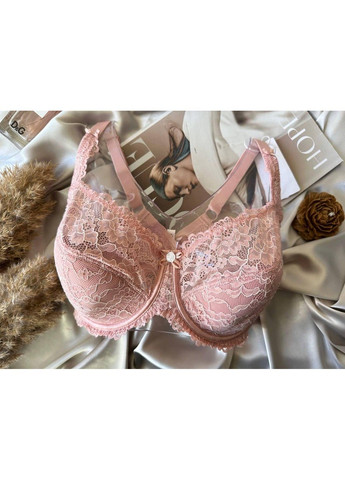 Пудровый бюстгальтер полупоролоновый 11676 пудровый Lanny Mode