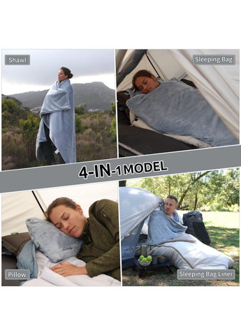 Спальний мішок - подушка CNK2300SD022, світло-сірий Naturehike (356505323)