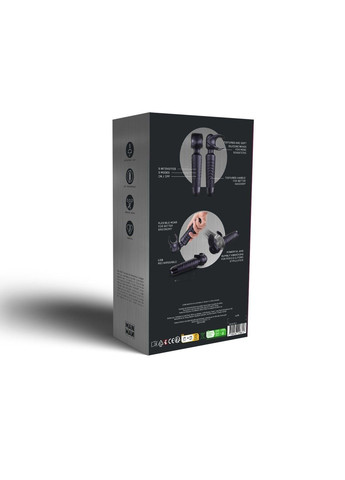 Мастурбатор вібромасажер MAN.WAND EVO Black Plum Manwan (317256832)