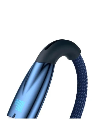 Кабель Fast Charging Data Cable USB to Type-C 100W 1m Blue Baseus Glimmer Series (324580038)