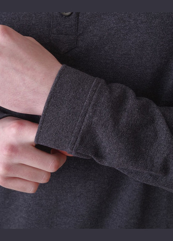 Серая футболка-поло мужское для мужчин Ragman