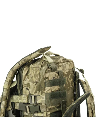 Тактичний рюкзак DM20 на 20 л. Cordura 1000D. Кріплення Molle Піксель. Універсальний військовий. Водостійкий та міцний Ukrarmor (394954004)