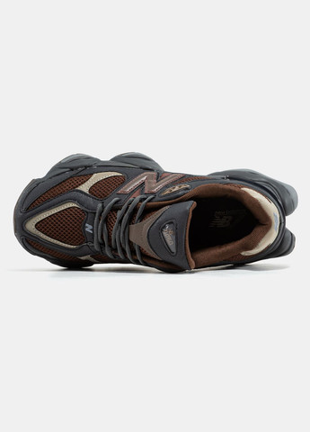 Коричневі Осінні кросівки чоловічі і жіночі new balance 9060 brown black | нью беланс 9060 коричневі No Brand