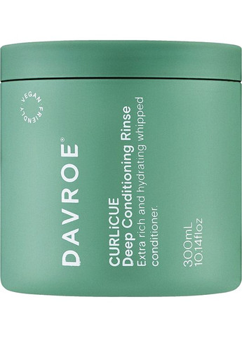 Бальзам-ополаскиватель для глубокого кондиционирования Curlicue Deep Conditioning Rinse 300ml (1362207-31018044) Davroe (368611172)