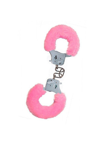 Наручники розовые с мехом Furry fan cuffs Toy Joy (289465741)