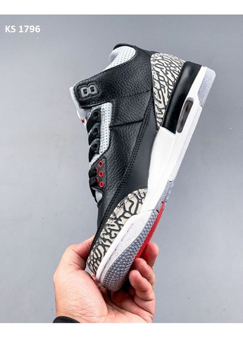 Цветные демисезонные кроссовки мужские nike air jordan 3 retro найк аир джордан No Brand