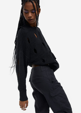 Брюки карго из хлопка H&M (338948697)