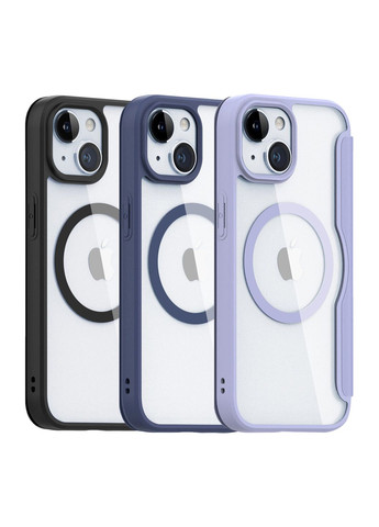 Чехол-книга Skin X Pro with MagSafe для iPhone 15 Цвет Black Dux Ducis Apple iPhone 15 2023 (335874274)