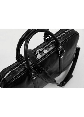 Шкіряна сумка для ноутбука - Hobbit - чорний 5216901 Time Resistance (315772251)