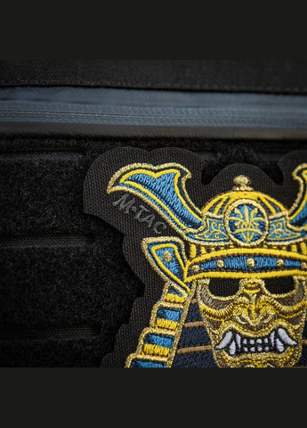 Нашивка Маска самурая (вышивка) Black M-TAC (315048032)