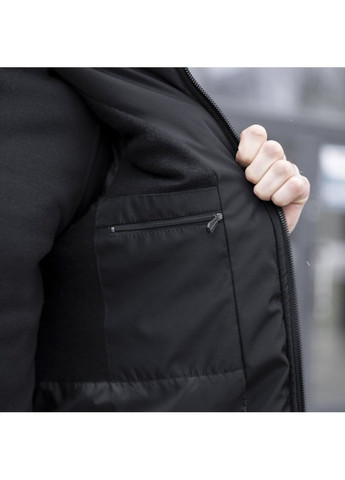 Чорна зимня куртка motive зима b2 чорний Pobedov
