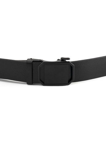 Ремень мужской с пряжкой матовой 20269 Черный Vintage (337353179)