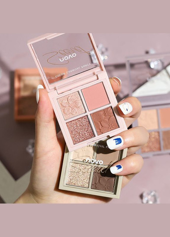 Тени для век NOVO Sakura Story Four Color Eye Shadow 01 NOVOL (315424286)