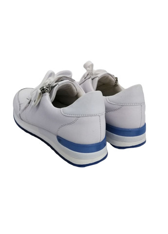 Белые всесезонные кроссовки (р) кожа 0-1-1-r-2535-80 Remonte