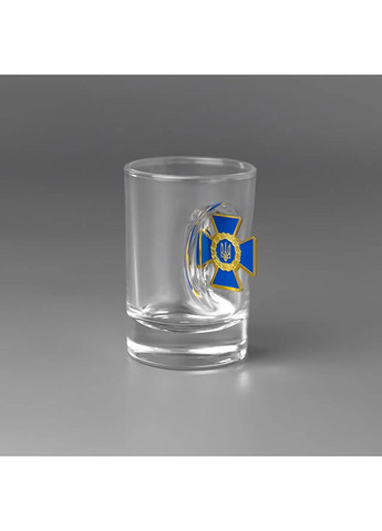 Подарункові стопки для горілки СБУ на підставці | Подарунок шефу на будь-яке свято Handmade 225-001-058 (366889309)